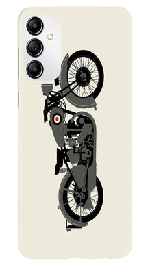 MotorCycle Mobile Back Case for Samsung Galaxy M14 5G (Design - 228)