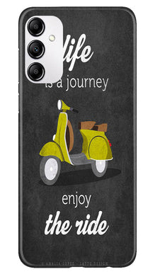 Life is a Journey Mobile Back Case for Samsung Galaxy A14 5G (Design - 230)