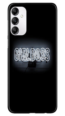 Girl Boss Black Mobile Back Case for Samsung Galaxy A14 5G (Design - 237)