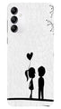Cute Kid Couple Case for Samsung Galaxy M14 5G (Design No. 252)