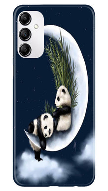 Panda Moon Mobile Back Case for Samsung Galaxy M14 5G (Design - 280)