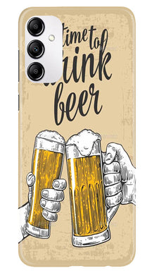 Drink Beer Mobile Back Case for Samsung Galaxy M14 5G (Design - 290)