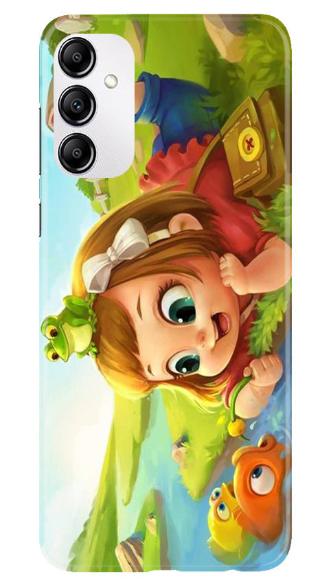 Baby Girl Mobile Back Case for Samsung Galaxy M14 5G (Design - 301)
