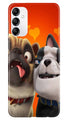 Dog Puppy Mobile Back Case for Samsung Galaxy M14 5G (Design - 310)