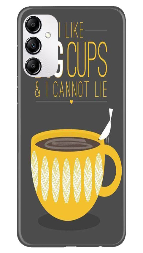 Big Cups Coffee Mobile Back Case for Samsung Galaxy A14 5G (Design - 312)