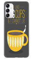 Big Cups Coffee Mobile Back Case for Samsung Galaxy M14 5G (Design - 312)