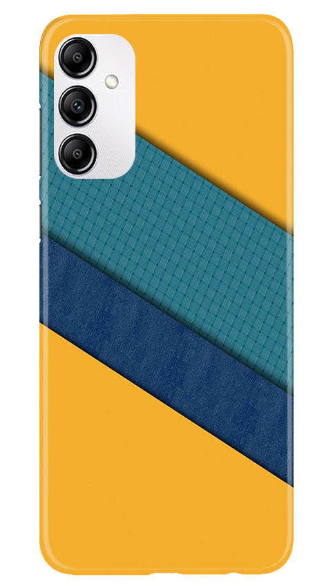 Diagonal Pattern Mobile Back Case for Samsung Galaxy M14 5G (Design - 329)