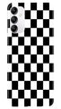 Black White Boxes Mobile Back Case for Samsung Galaxy M14 5G (Design - 331)