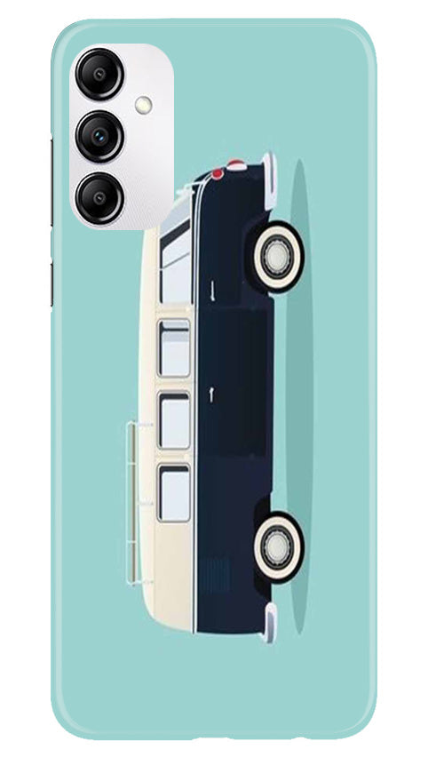 Travel Bus Mobile Back Case for Samsung Galaxy M14 5G (Design - 338)