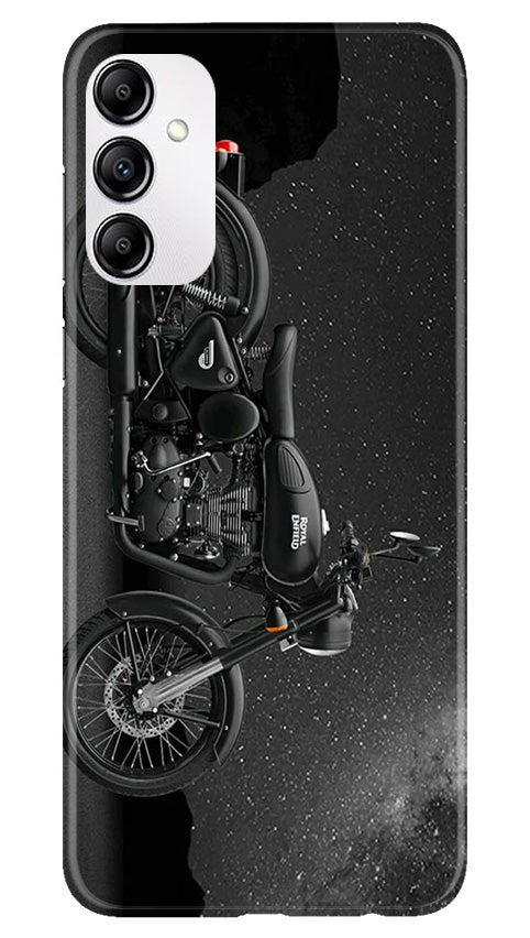 Royal Enfield Mobile Back Case for Samsung Galaxy M14 5G (Design - 340)