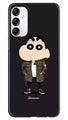 Shin Chan Mobile Back Case for Samsung Galaxy M14 5G (Design - 349)