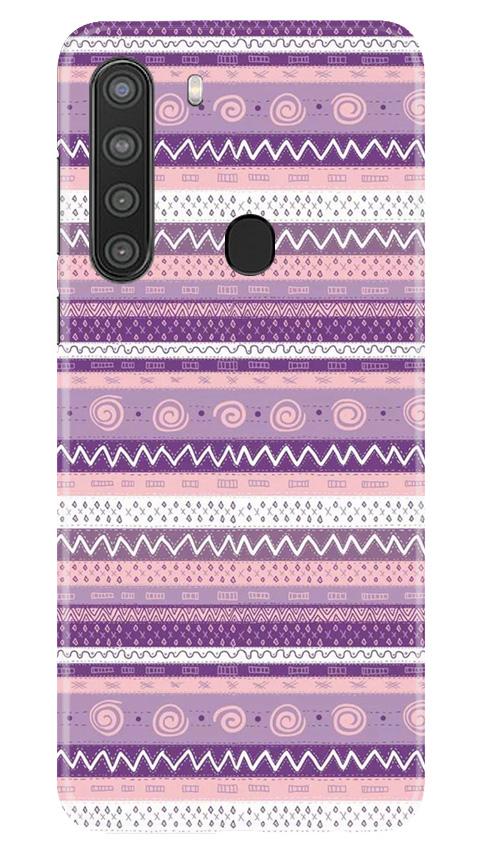 Zigzag line pattern3 Case for Samsung Galaxy A21