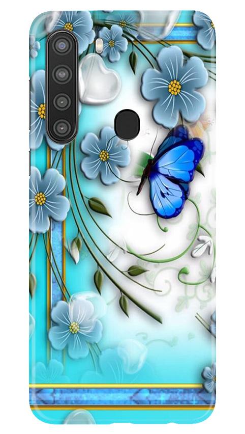 Blue Butterfly Case for Samsung Galaxy A21