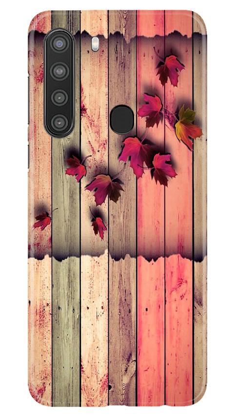 Wooden look2 Case for Samsung Galaxy A21