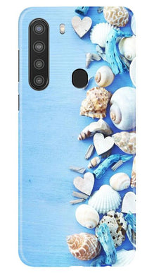 Sea Shells2 Mobile Back Case for Samsung Galaxy A21 (Design - 64)