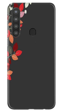 Grey Background Mobile Back Case for Samsung Galaxy A21 (Design - 71)