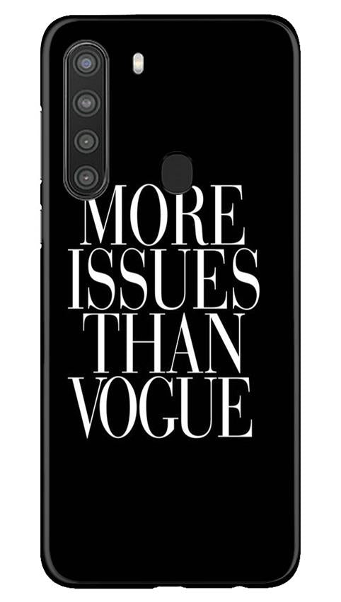 More Issues than Vague Case for Samsung Galaxy A21