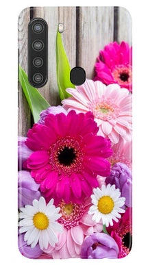 Coloful Daisy2 Mobile Back Case for Samsung Galaxy A21 (Design - 76)
