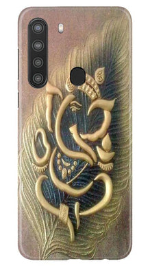 Lord Ganesha Mobile Back Case for Samsung Galaxy A21 (Design - 100)