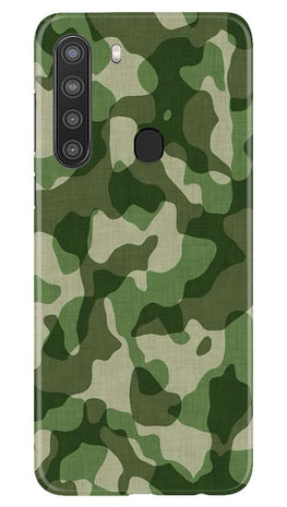 Army Camouflage Case for Samsung Galaxy A21(Design - 106)