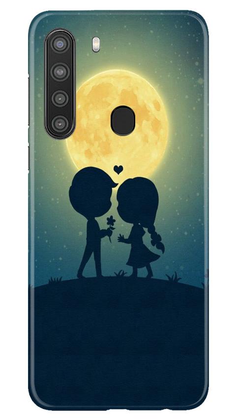 Love Couple Case for Samsung Galaxy A21  (Design - 109)