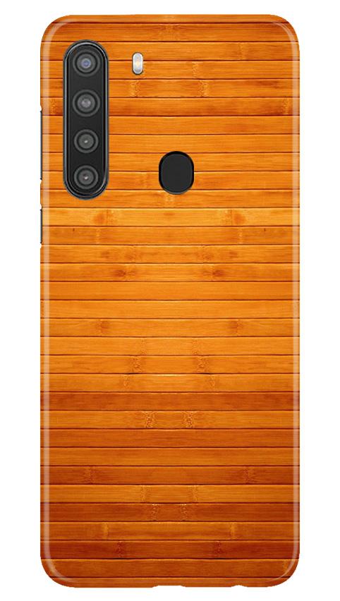 Wooden Look Case for Samsung Galaxy A21(Design - 111)