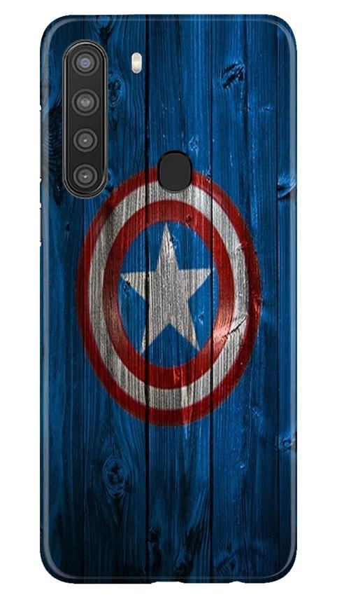 Captain America Superhero Case for Samsung Galaxy A21(Design - 118)