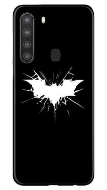 Batman Superhero Mobile Back Case for Samsung Galaxy A21  (Design - 119)