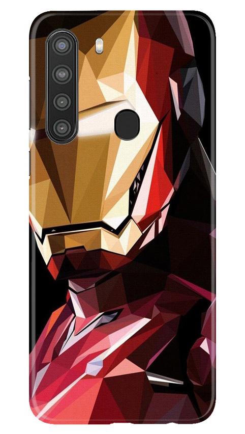 Iron Man Superhero Case for Samsung Galaxy A21  (Design - 122)