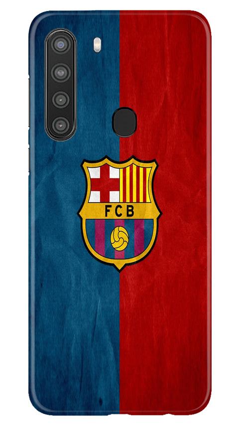 FCB Football Case for Samsung Galaxy A21(Design - 123)