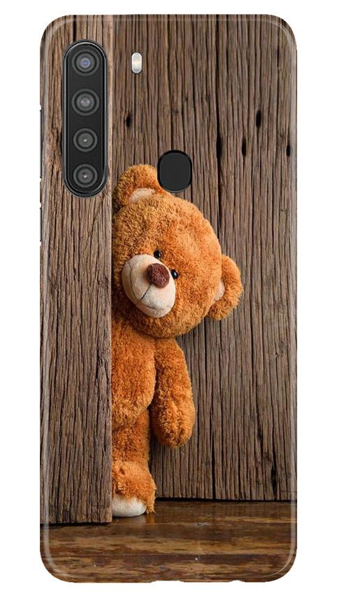 Cute Beer Case for Samsung Galaxy A21  (Design - 129)