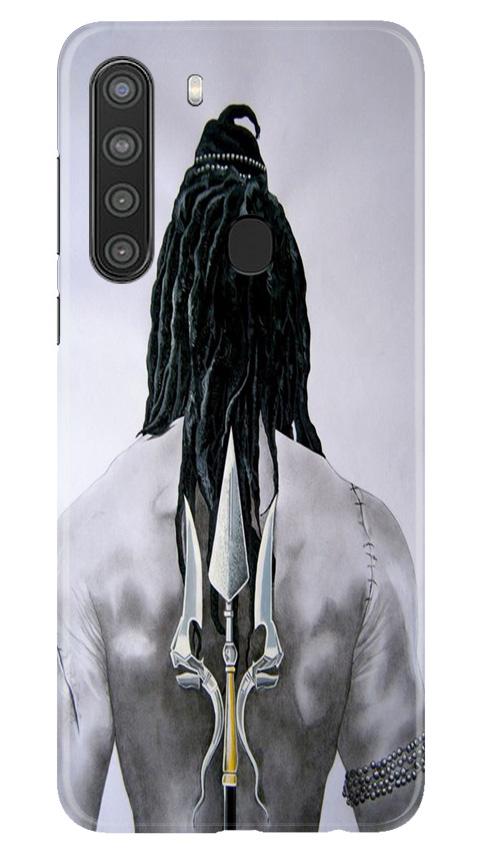 Lord Shiva Case for Samsung Galaxy A21  (Design - 135)