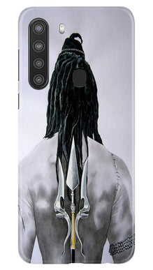 Lord Shiva Mobile Back Case for Samsung Galaxy A21  (Design - 135)