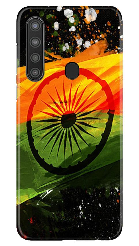 Indian Flag Case for Samsung Galaxy A21  (Design - 137)