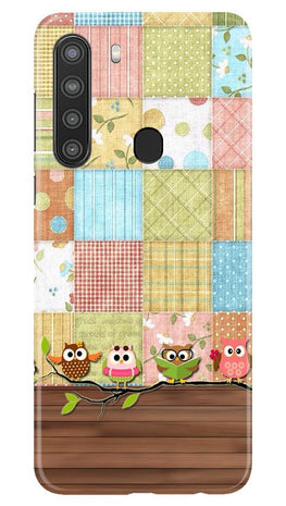 Owls Case for Samsung Galaxy A21 (Design - 202)