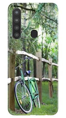 Bicycle Mobile Back Case for Samsung Galaxy A21 (Design - 208)