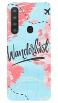 Wonderlust Travel Case for Samsung Galaxy A21 (Design No. 223)