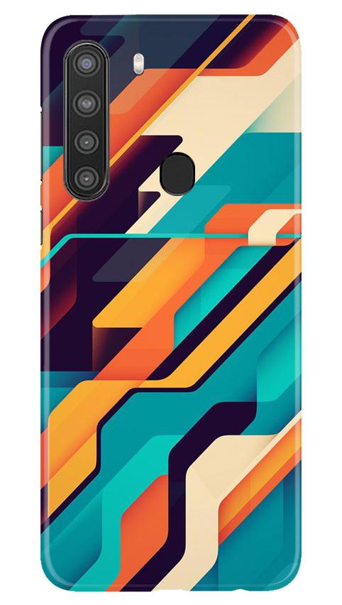 Modern Art Case for Samsung Galaxy A21 (Design No. 233)