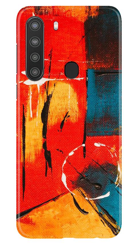 Modern Art Case for Samsung Galaxy A21 (Design No. 239)