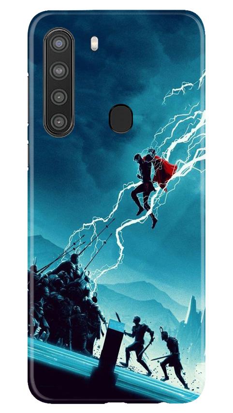 Thor Avengers Case for Samsung Galaxy A21 (Design No. 243)