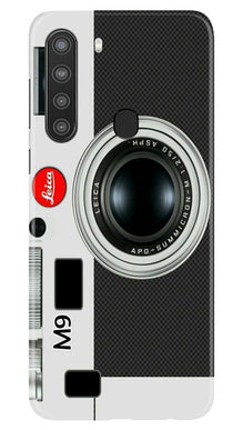 Camera Mobile Back Case for Samsung Galaxy A21 (Design - 257)