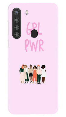 Girl Power Mobile Back Case for Samsung Galaxy A21 (Design - 267)