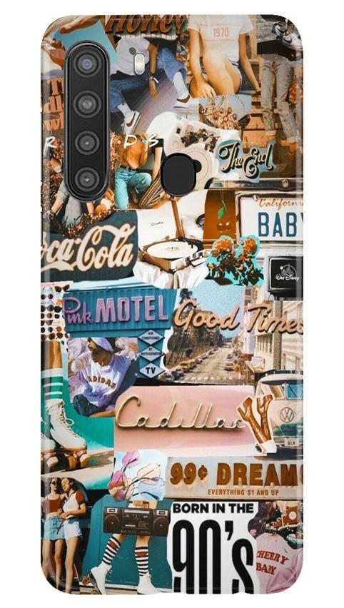 Vintage Design Case for Samsung Galaxy A21 (Design No. 284)