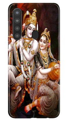 Radha Krishna Mobile Back Case for Samsung Galaxy A21 (Design - 292)
