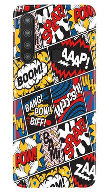 Boom Mobile Back Case for Samsung Galaxy A21 (Design - 302)