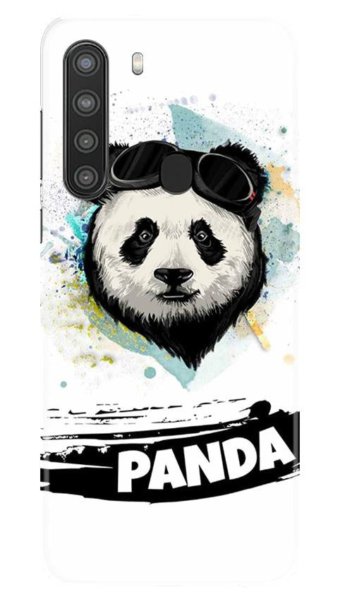 Panda Mobile Back Case for Samsung Galaxy A21 (Design - 319)