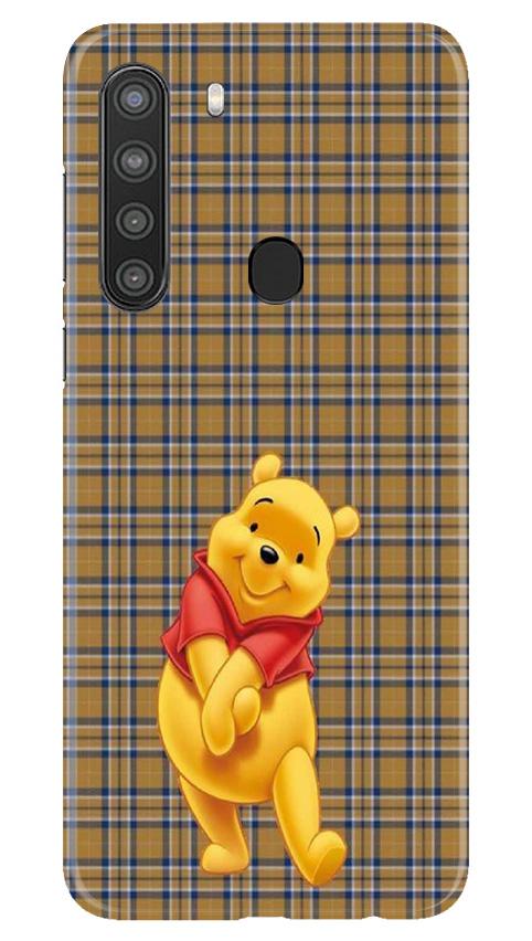 Pooh Mobile Back Case for Samsung Galaxy A21 (Design - 321)
