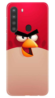 Angry Bird Red Mobile Back Case for Samsung Galaxy A21 (Design - 325)