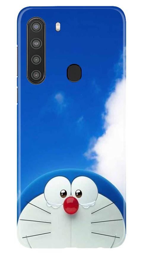 Doremon Mobile Back Case for Samsung Galaxy A21 (Design - 326)