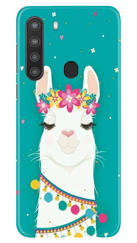 Camel Mobile Back Case for Samsung Galaxy A21 (Design - 331)